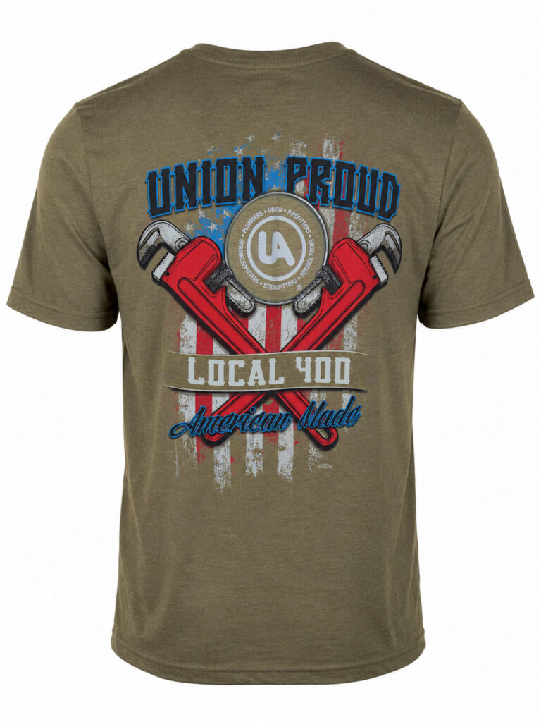 Union Proud Pipewrench Comfort Tees